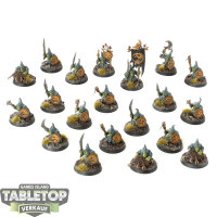 Gloomspite Gitz - 20x Moonclan Stabbas - bemalt