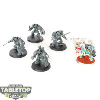Grey Knights - 5x Brotherhood Terminator Squad -...