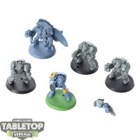 Space Wolves - 5x Wolf Guard Terminators klassisch -...