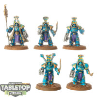 Thousand Sons - 5 Scarab Occult Terminators - bemalt