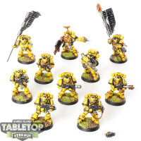 Space Marines - 10x Tactical Squad - bemalt