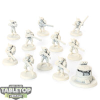 Tau Empire - 10x Fire Warriors Strike Team - grundiert