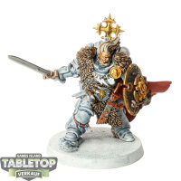 Space Wolves - Wolf Guard Battle Leader - bemalt