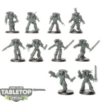 Space Wolves - 10 Grey Hunters - unbemalt