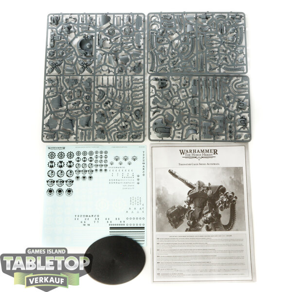 Horus Heresy - Thanatar Calix Siege-automata - im Gussrahmen