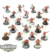 Blades of Khorne - 20 Bloodreavers - bemalt