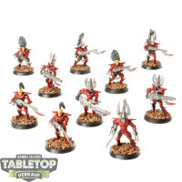 Drukhari - 10x Kabalite Warriors klassisch - bemalt