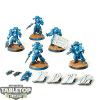 Horus Heresy - 5x Ultramarines - Invictarus Suzerain...