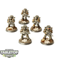 Horus Heresy - 5x Iron Warriors Legion MKII Crusade Squad...