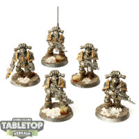 Horus Heresy - 5x Iron Warriors Legion MKIII Iron Armour...
