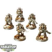 Horus Heresy - 5x Iron Warriors Legion MKIII Iron Armour...