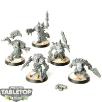 Orks - 5x Ork Beast Snagga Boyz - unbemalt