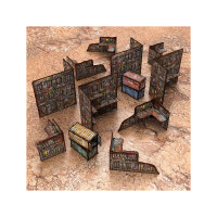 Green Stuff World - Pre-Painted Foldable WTC terrain pack - Orks