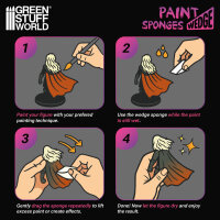Green Stuff World - Paint Wedge Sponges