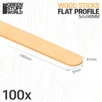 Green Stuff World - Birch flat profile - 5mm