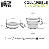 Green Stuff World - Silicone collapsible cup 170ml