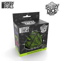 Green Stuff World - Squishy D20 Dice - GOBLIN
