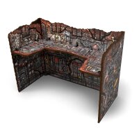 Green Stuff World - Matched Play Pre-Painted Foldable U-shaped Ruin - Orks