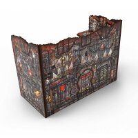 Green Stuff World - Matched Play Pre-Painted Foldable U-shaped Ruin - Orks