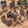 Green Stuff World - Pre-Painted Foldable Matched Play terrain pack - Orks