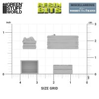 Green Stuff World - Wooden Food Crates 1:48