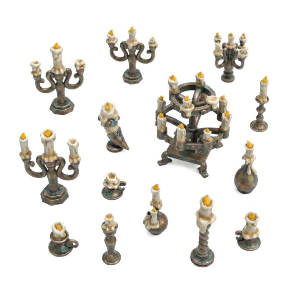Green Stuff World - Candle holders​ 1:48-1:35