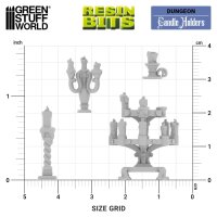 Green Stuff World - Candle holders​ 1:48-1:35