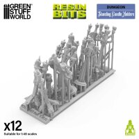 Green Stuff World - Standing Candle Holders 1:48
