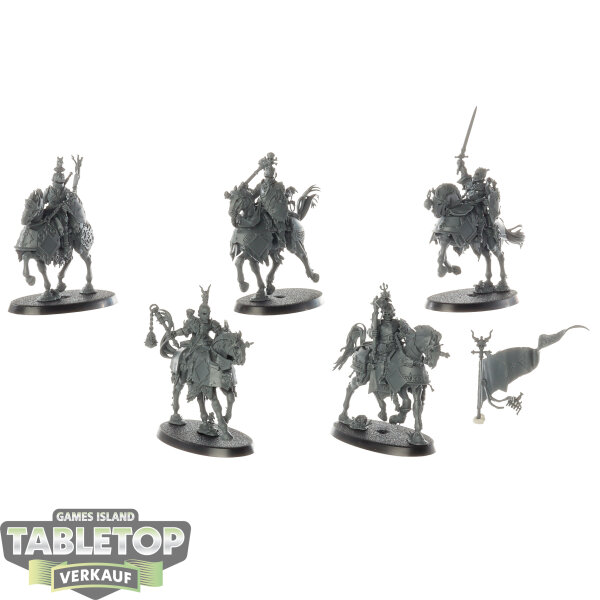 Cities of Sigmar - 5x Freeguild Cavaliers - unbemalt