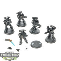 Space Marines - 5x Intercessor Squad - teilweise bemalt