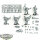 Space Marines - 5x Desolation Squad - unbemalt