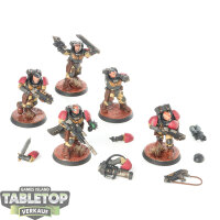 Space Marines - 5x Scout Squad - bemalt