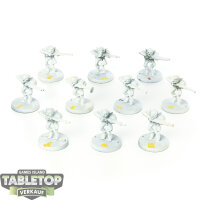 Orks - 10x Ork Grot Squad (klassisch) - grundiert