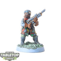 Astra Militarum - Steel Legion Trooper - gut bemalt