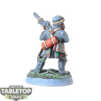 Astra Militarum - Steel Legion Trooper - gut bemalt