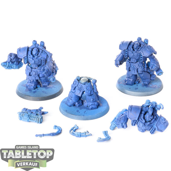 Space Marines - 3 Centurion Devastator Squad - grundiert