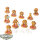 Horus Heresy - 10 MKIII Tactical Squad classic - teilweise bemalt