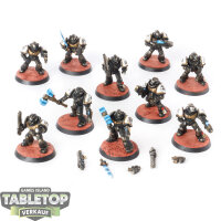 Black Templars - 10 Crusader Squad classic - bemalt