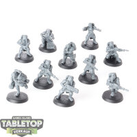 Astra Militarum - 10 Death Korps of Krieg - unbemalt