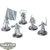 Astra Militarum - 5 Cadian Command Squad - unbemalt