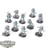 Astra Militarum - 10 Cadian Shock Troops - unbemalt