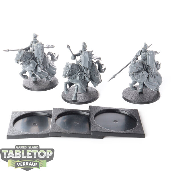 Conquest - 3 Hundred Kingdoms Household Knights - unbemalt