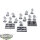 Conquest - 12 Hundred Kingdoms Mercenary Crossbowmen - unbemalt