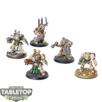 Dark Angels - 5x Deathwing Terminators - bemalt