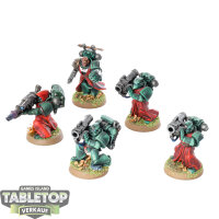 Dark Angels - 5x Devastator Squad klassisch - bemalt