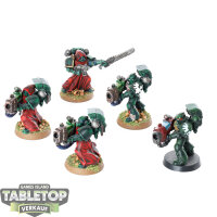 Dark Angels - 5x Devastator Squad klassisch - bemalt