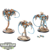 Necrons - 3x Canoptek Wraiths - bemalt
