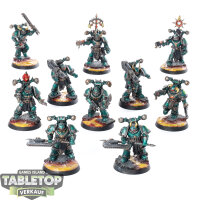 Chaos Space Marines - 10x Legionaries - bemalt