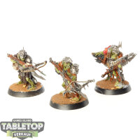 Orruk Warclans - 3 Man-Skewer Boltboyz - bemalt
