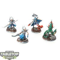 Warhammer Underworlds - 4x Cyrenis Razors - bemalt